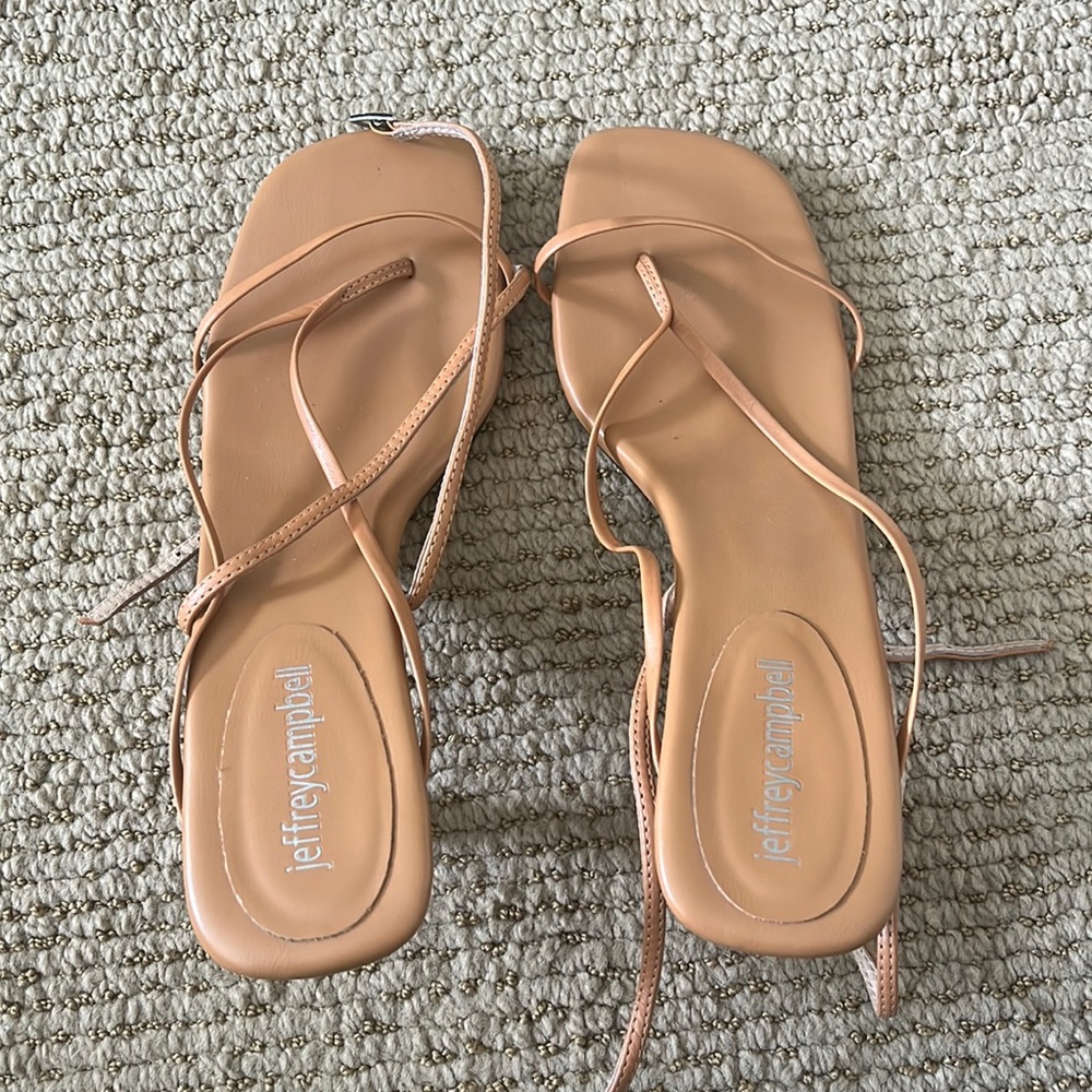 Jeffrey Campbell Leeda ankle strap sandal